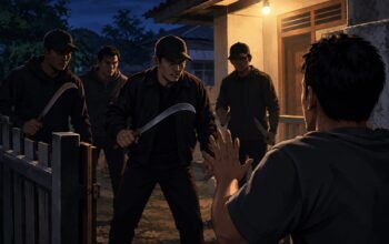 Didatangi Empat Orang, Warga Ciluluk Mengaku Diancam Senjata Tajam